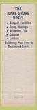 Matchbook Cover - Lake Shore Hotel Cleveland OH Nautilus Room