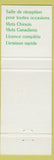 Matchbook Cover - Landry Bar Beloeil QC