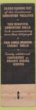 Matchbook Cover - Netherland Plaza Cincinnati OH
