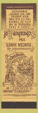 Matchbook Cover - Schwaben Hof Restaurant Milwaukee WI