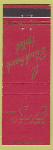 Matchbook Cover - Hotel Saint Paul ST Paul MN