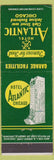 Matchbook Cover - Hotel Atlantic Chicago IL
