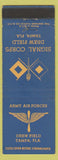 Matchbook Cover - Army Air Forces Drew Field Signal Corps Tampa FL