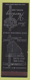 Matchbook Cover - Hotel Harding Marion OH