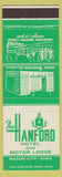 Matchbook Cover - Hanford Hotel Motor Lodge Mason City IA