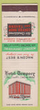 Matchbook Cover - Hotel Dempsey Macon GA
