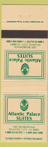 Matchbook Cover - Atlantic Palace Suites Casino Atlantic City NJ