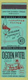 Matchbook Cover - Ogden Hotel Ogden UT