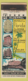 Matchbook Cover - Kloeppel Hotels Jacksonville FL West Palm Beach