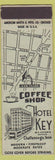 Matchbook Cover - Hotel Key Chattanooga TN