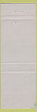 Matchbook Cover - Exchange Cafe Chinese Restaurant Winnipeg MB