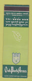Matchbook Cover - Oak Park Arms Oak Park IL Chicago