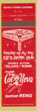 Matchbook Cover - Club Cal Neva Reno NV Native American Indian casino WEAR