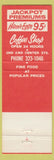 Matchbook Cover - Club Cal Neva Reno NV Native American Indian casino WEAR