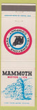 Matchbook Cover - Yellowstone Park Company Mammoth Motor Inn