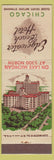 Matchbook Cover - Edgewater Beach Hotel Chicago IL WEAR