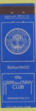 Matchbook Cover - Army and Navy Club Washington DC