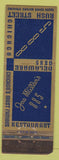 Matchbook Cover - Joe Miller's 885 Restaurant Chicago IL WEAR