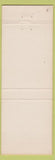 Matchbook Cover - Commodore Hotel Chicago IL