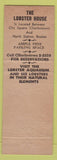 Matchbook Cover - The Lobster House Charlestown MA
