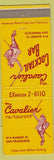 Matchbook Cover - Cavalier Restaurant San Francisco CA