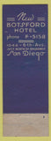 Matchbook Cover - Deauville Cafe San Diego CA