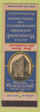 Matchbook Cover - Hotel Monteleone New Orleans LA CREASE
