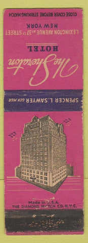 Matchbook Cover - Sheraton Hotel New York City WEAR