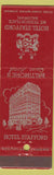 Matchbook Cover - Hotel Stafford Baltimore MD