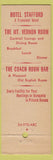 Matchbook Cover - Hotel Stafford Baltimore MD