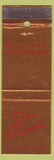 Matchbook Cover - Jim Saine's Restaurant Chicago IL