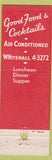 Matchbook Cover - Jim Saine's Restaurant Chicago IL