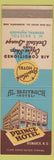 Matchbook Cover - Prince Hotel Bismarck ND