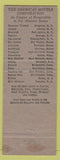 Matchbook Cover - Hotel Lycoming Williamsport PA