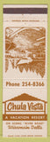 Matchbook Cover - Chula Vista Resort Wisconsin Dells WI