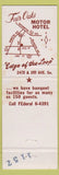 Matchbook Cover - Fair Oaks Restaurant Motor Hotel Minneapolis MN