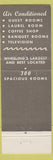 Matchbook Cover - Hotel McClure Wheeling WV