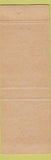 Matchbook Cover - Officers Quarters Bolling Air Force Base Washington DC