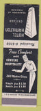 Matchbook Cover - Hotel Hamilton Chicago IL