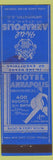 Matchbook Cover - Hotel Annapolis Washington DC WEAR