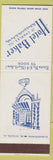 Matchbook Cover - Hotel Baker St Charles IL