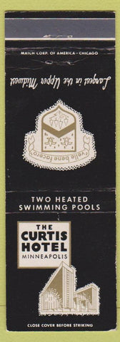 Matchbook Cover - Curtis Hotel Minneapolis MN WEAR