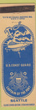 Matchbook Cover - US Coast Guard Seattle WA
