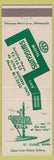 Matchbook Cover - Swiggums Motel Cafe St Cloud MN