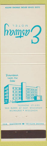 Matchbook Cover - Eastway Motel Milwaukee WI