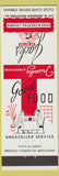 Matchbook Cover - Jack's Restaurant Rockford IL
