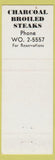 Matchbook Cover - Jack's Restaurant Rockford IL