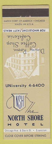 Matchbook Cover - North Shore Hotel Evanston IL