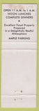 Matchbook Cover - The Coachman Restaurant ST Paul MN