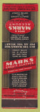 Matchbook Cover - Marks Credit Clothing Chicago IL WORN